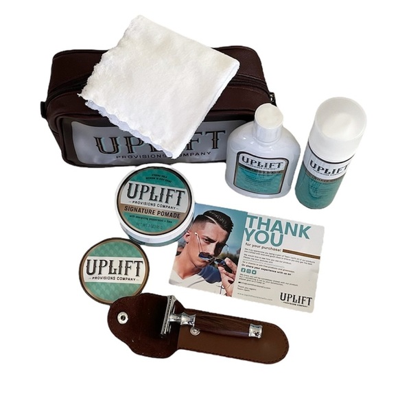 Uplift Provisions Company All-in-one Travel Case Men’s Shave Kit - Picture 13 of 13